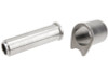Airsoft Masterpiece 1911 Barrel Bushing & Recoil Spring Plug (Steel) - Silver