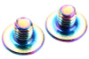 COWCOW Technology Stainless Steel Grip Screw for Tokyo Marui Hi-Capa GBB Series - Rainbow