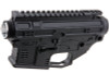 Dytac CNC Aluminum B15 Receiver for Tokyo Marui MWS M4 GBBR - Black (Licensed by SLR Rifleworks)