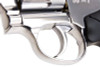 WinGun Airsoft Revolver CO2 703 (8 inch, Black Grip, 6mm Version) - Silver
