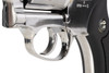 WinGun Airsoft Revolver CO2 731 Sheriff M36 (2.5 inch, Black Grip, 6mm Version) - Silver