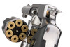 WinGun Airsoft Revolver CO2 731 Sheriff M36 (2.5 inch, Black Grip, 6mm Version) - Silver