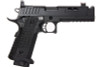 Army Armament R604 STI DVC P Airsoft Green Gas Airsoft Pistol - Black