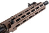 E&C 416 GEI Style Airsoft AEG Rifle EC105 (QD 1.5 Gearbox) - Dark Brown