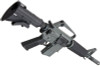 E&C XM177 E2 Airsoft M4 AEG Rifle EC325 (QD 1.5 Gearbox, Blank Marking) - Black