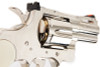 Tanaka Colt Python .357 Magnum 'Snake Eyes' 2.5inch R-model Nickel Finish Model Gun