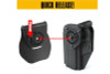 Laylax (Battle Style) Kydex Holster for Tokyo Marui Desert Eagle .50AE Series GBB (Right Hand) - Black