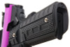 WE 1911 Galaxy Green Gas Airsoft Pistol - Purple Slide with Black Frame