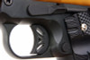 WE 1911 Galaxy Green Gas Airsoft Pistol - Gold Slide with Black Frame