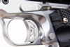 WE 1911 Galaxy Green Gas Airsoft Pistol - Black Slide with Silver Frame