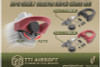 TTI Airsoft Action Army AAP01 GBB Airsoft Selector Switch Charging Ring - Red