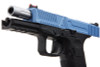 RWA Agency Arms EXA Green Gas Airsoft Pistol - Cerakote Polar Blue