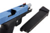 RWA Agency Arms EXA Green Gas Airsoft Pistol - Cerakote Polar Blue