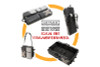Satellite Container Gun Case Compact (Dimensions : H 600mm X W 300mm X D 75mm) - MCBK