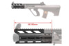 Nitro.Vo M-LOK Rail Handguard  for Tokyo Marui STEYR HC AEG - BK