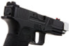 RWC Agency Arms EXA Green Airsoft Pistol (Stainless Steel Black Barrel & 417 Compensator - Silver)