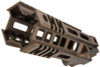 Z-Parts MK4 Rail (Aluminum, 7 inch with Barrel Nut) for GHK M4 GBBR Airsoft - DDC