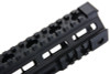 Z-Parts MK4 Rail (Aluminum, 10 inch with Barrel Nut) for Tokyo Marui M4 MWS GBBR Airsoft - Black