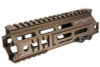 Z-Parts MK4 Rail (Aluminum, 7 inch with Barrel Nut) for VFC M4 GBBR Airsoft - DDC