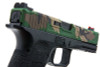 RWA Agency Arms EXA Green Gas Airsoft Pistol - Cerakote Woodland