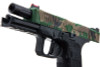 RWA Agency Arms EXA Green Gas Airsoft Pistol - Cerakote Woodland