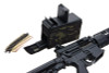 G&G CM16 LMG (Combat Machine) Stealth Airsoft AEG Rifle  - Black