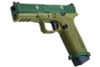 RWC G Zion Cerakote ZKU-II Green EXA 05 Green Gas Airsoft Pistol