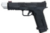 RWC Agency Arms EXA Green Gas Airsoft Pistol - (Stainless Steel Barrel w/ 417 Compensator - Silver)