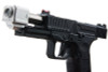 RWC Agency Arms EXA Green Gas Airsoft Pistol - (Stainless Steel Barrel w/ 417 Compensator - Silver)