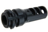 Angry Gun DAKM Flash Hider (Type 1) - Black (for 14mm CCW)