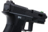 Novritsch SSP18 Green Gas Airsoft Pistol - Black