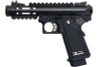 WE-Tech Hi Capa 5.1 Galaxy Type A Green Gas Airsoft Pistol - Black Slide R Frame
