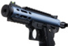 WE-Tech Hi Capa 5.1 Galaxy Type A Green Gas Airsoft Pistol - Blue Slide R Frame