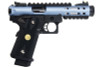 WE-Tech Hi Capa 5.1 Galaxy Type A Green Gas Airsoft Pistol - Blue Slide K Frame