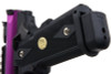 WE-Tech Hi Capa 5.1 Galaxy Type A Green Gas Airsoft Pistol - Purple Slide K Frame