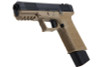 JDG P80 PFS9 RMR Cut Green Gas Airsoft Pistol (Licensed by Polymer 80) - FDE