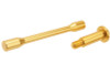 JL Progression Tokyo Marui Hi Capa 5.1 GBB Xtreme Aluminum Guide Rod - Gold (Compatible with AW Custom/WE/KJ Works)