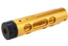 Narcos Airsoft Action Army AAP01 GBB Airsoft Front Barrel Kit (Type 2) (CNC Aluminum 6061) - Gold