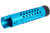 Narcos Airsoft Action Army AAP01 GBB Airsoft GBB Airsoft Front Barrel Kit (Type 4) (CNC Aluminum 6061) - Light Blue