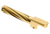Nine Ball Non-Recoil Fluted Outer Barrel NEO for Tokyo Marui G19 Gen 3 / Gen 4 GBB Airsoft-Gold