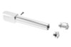 Nine Ball Non-Recoil 2 Way Outer Barrel NEO Tokyo Marui G19 Gen 3/Gen 4 GBB Airsoft-Silver