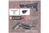 AW Custom 1911 Rail Add on Kit for AW NE Series / WE 1911 Series GBB (Non-Railed Ver.) - BK