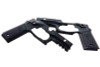 AW Custom 1911 Rail Add on Kit for AW NE Series / WE 1911 Series GBB (Non-Railed Ver.) - BK