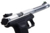 WE Galaxy G Series Premium L Green Gas Airsoft Pistol - Silver