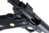 WE Tech Hi Capa 5.1 Galaxy Premium L Green Gas Airsoft Pistol - Slide K Frame - Black