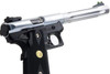 WE Tech Hi Capa 5.1 Galaxy Premium L Green Gas Airsoft Pistol - Slide K Frame - Silver