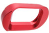 COWCOW Technology Aluminum CNC High Heel Magwell for Tokyo Marui Hi-Capa GBB Airsoft Pistol - Red