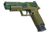 RWC G Zion Cerakote ZKU-II Green M17 Green Gas Airsoft Pistol (Number 14)