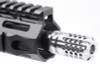 Dytac SLR Synergy Mini Compensator 5.56 (14mm CCW) (Licensed by SLR Rifleworks) - Titanium Silver