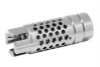 Dytac SLR Synergy Compensator 5.56 (14mm CCW) (Licensed by SLR Rifleworks) - Titanium Silver